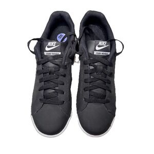 Nike Women's 8.5 Court Royale Black/White Casual Tennis Shoes‎ (749867-010) New